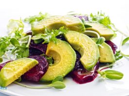 Avocado and Beetroot